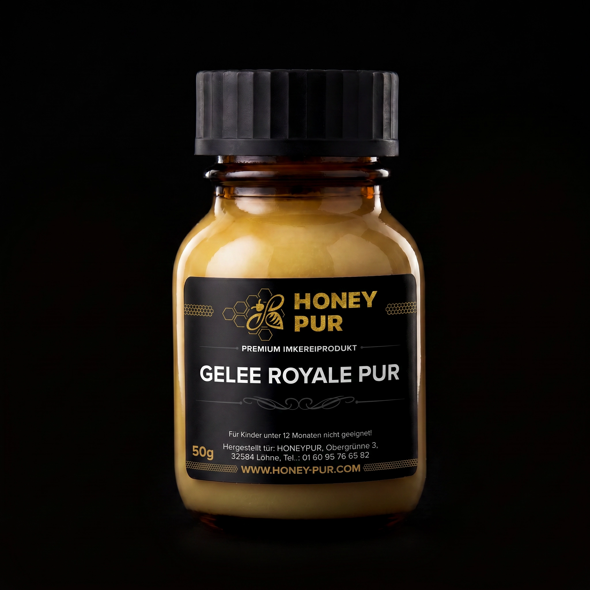 50 gr Gelée Royale Imkerqualität Naturprodukt ohne Zusätze reich an Vitamin B