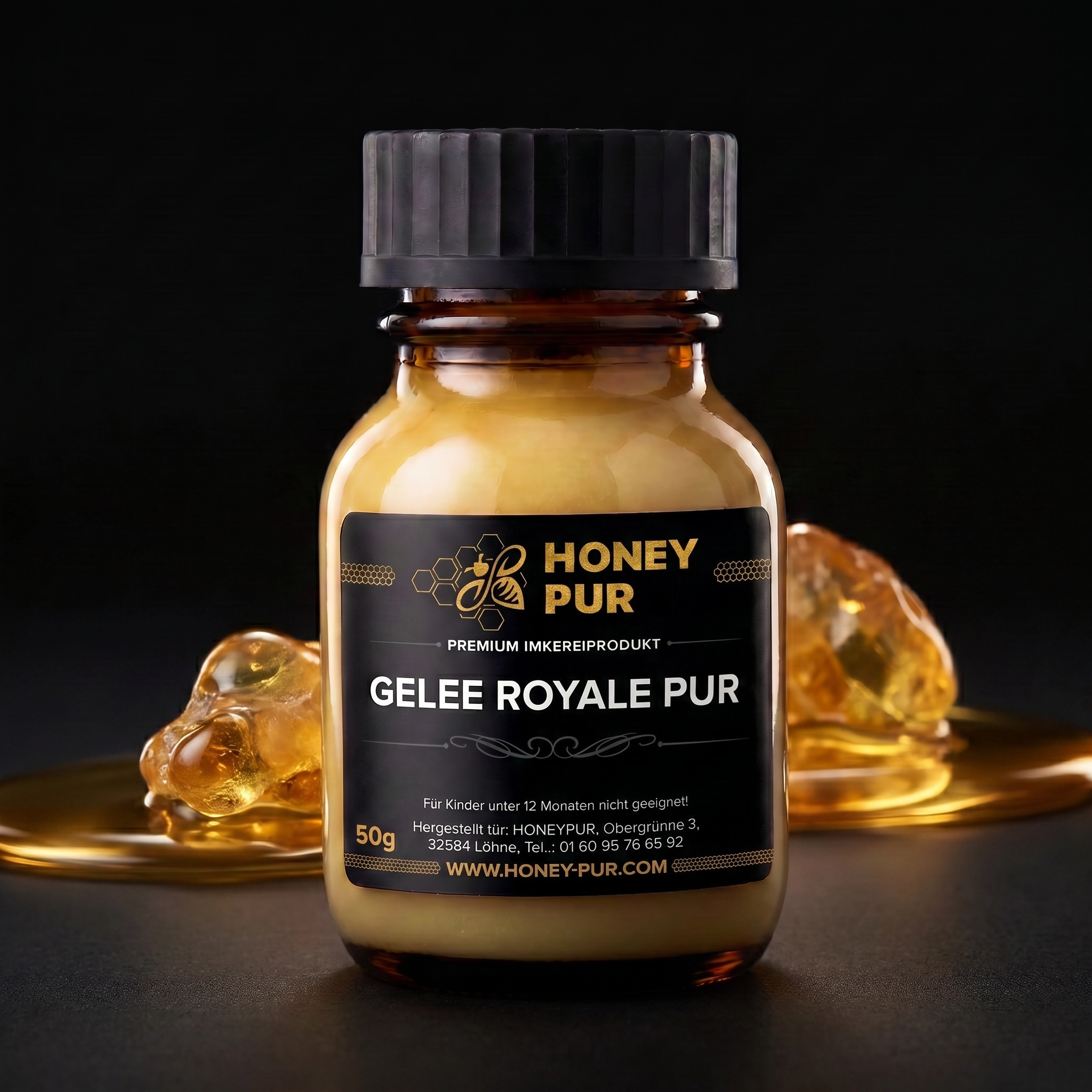 50 gr Gelée Royale Imkerqualität Naturprodukt ohne Zusätze reich an Vitamin B